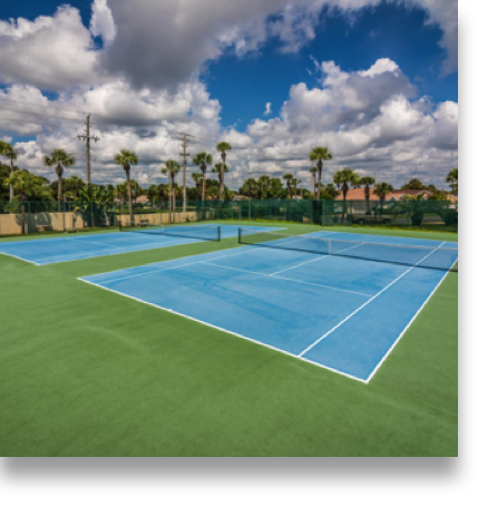 Tennis and pickleball